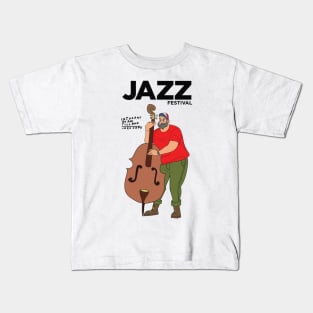 Jazz festival v2 Kids T-Shirt